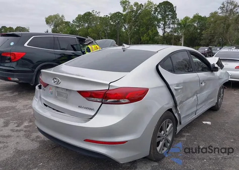 2018 Hyundai Elantra Sel z USA, uszkodzony, nr VIN 5NPD84LF0JH320960